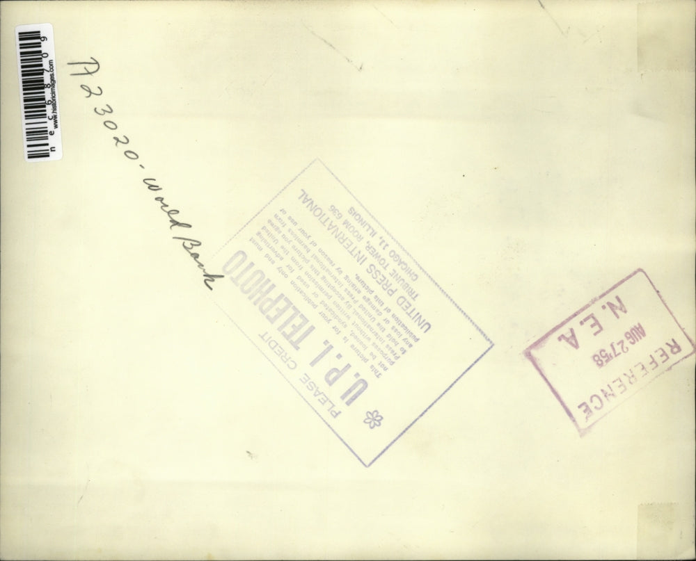 1958 Press Photo World Bank loans 10 million to Kobe Steel Works