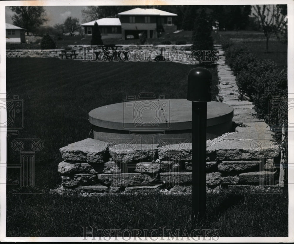 1961 Press Photo View of Transformers Underground in Cedar Falls