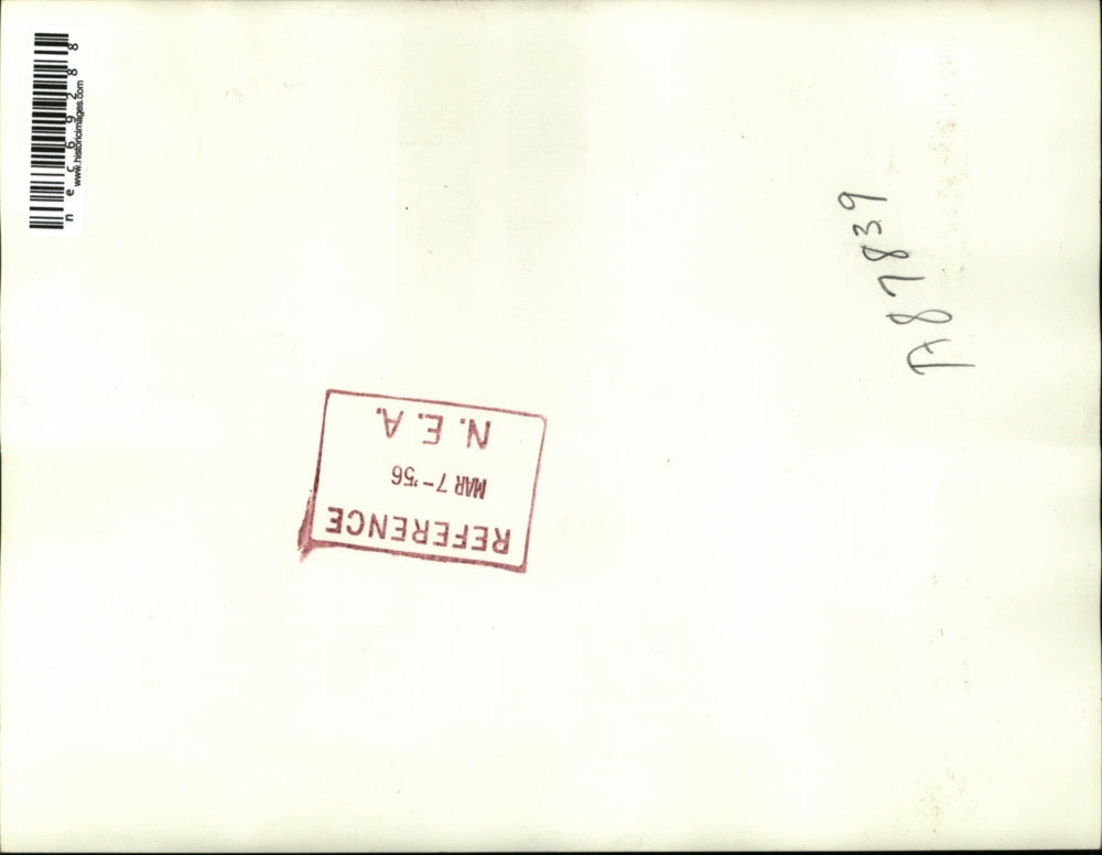 1956 Press Photo Police Chief Fred Ponty Questions Mary Kostoloas After Held Up