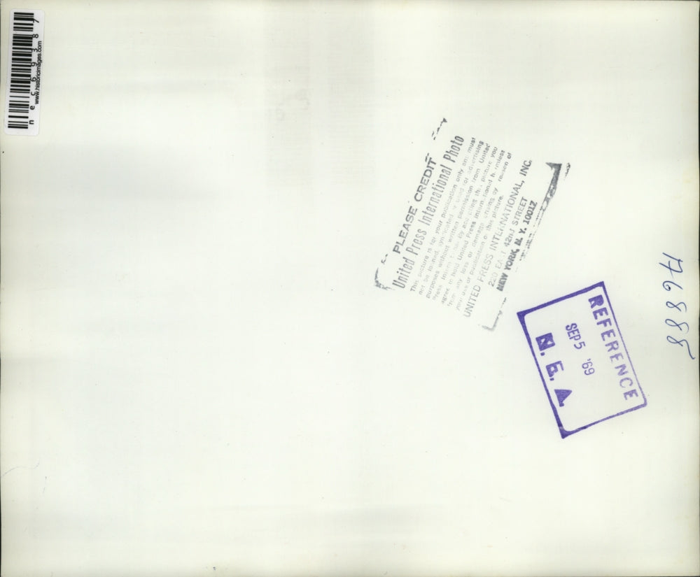 1969 Press Photo President Nixon Talks Pollution With Environmental Council