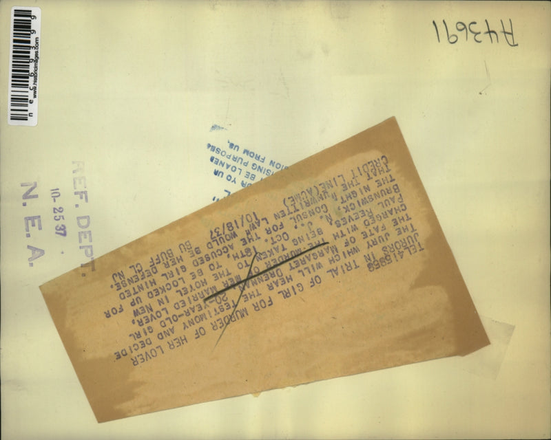 Load image into Gallery viewer, 1937 Press Photo Jury That Will Decide Fate of Margaret Drennan Taken to Hotel
