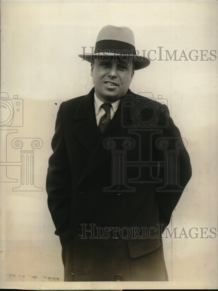 1927 Press Photo Lawrence Schwab,a new york theatrical producer