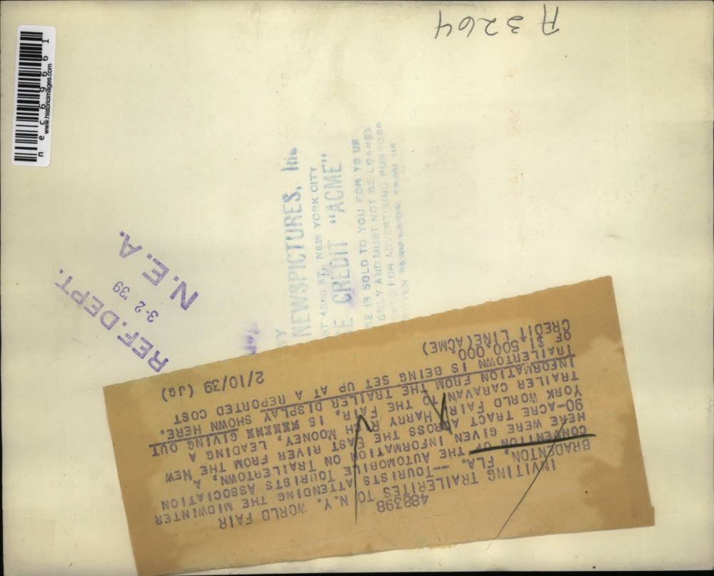 1939 Press Photo Tourists attend convention of Automobile Tourists Association