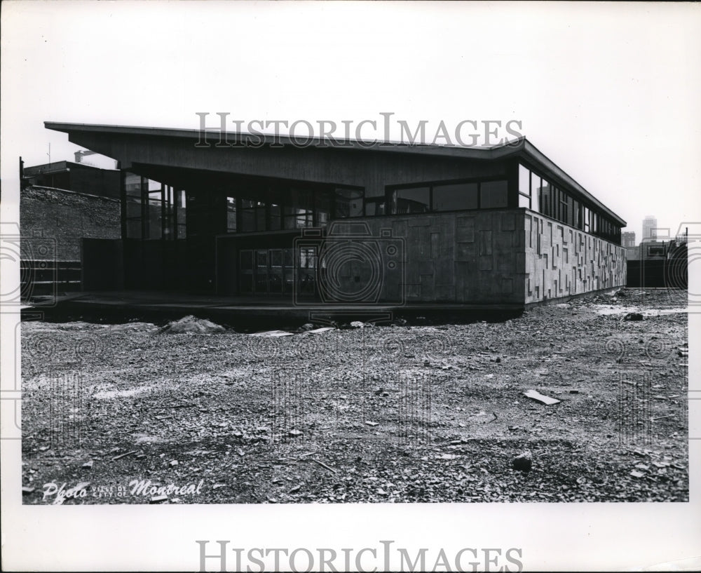 1966 Press Photo Fairs-Expo 1967 Building - nec69775