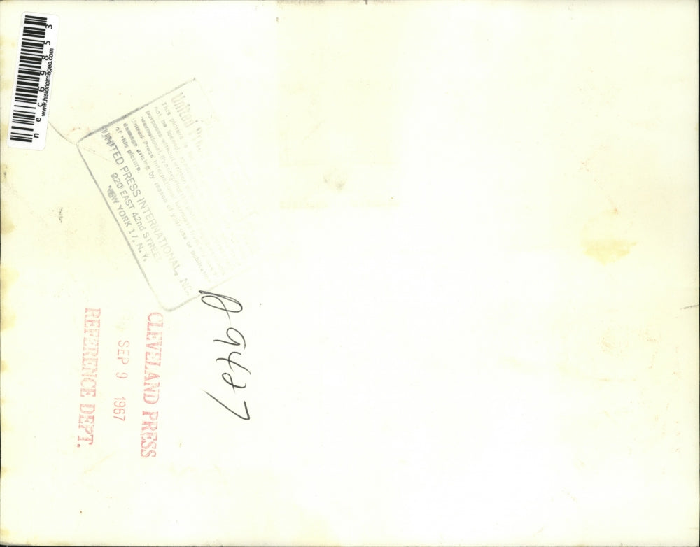 1967 Press Photo Irving L. Bluestone, Walter P. Reuther, Ken Bannon, UAW Ford