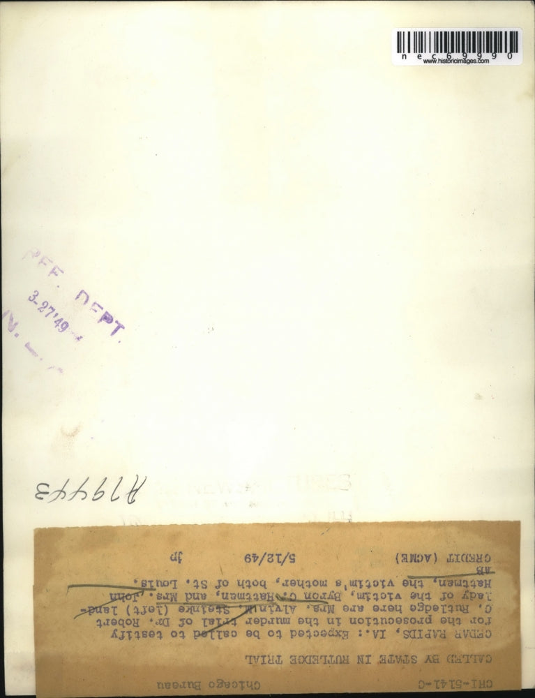 1949 Press Photo Mrs Alvin Steinke, Mrs John Hattman to testify at murder trial