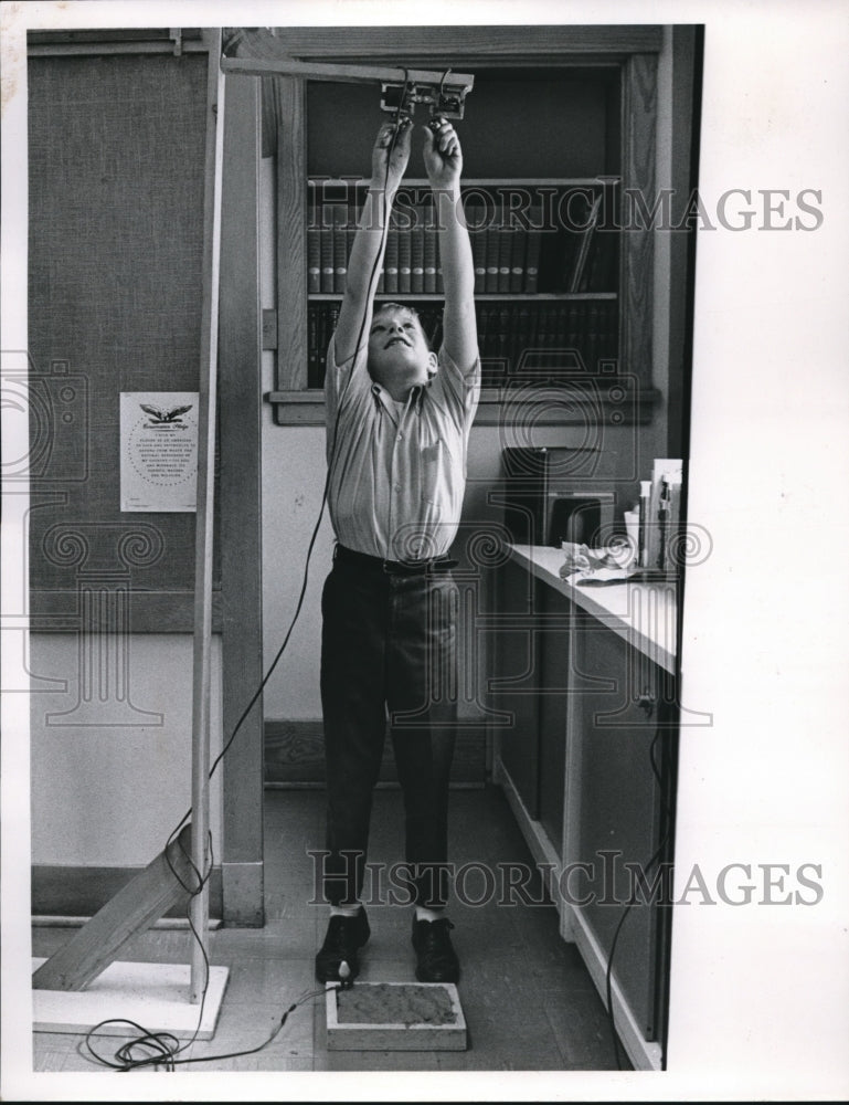 1967 Press Photo Student Peter Jackson at Age 8- Historic Images