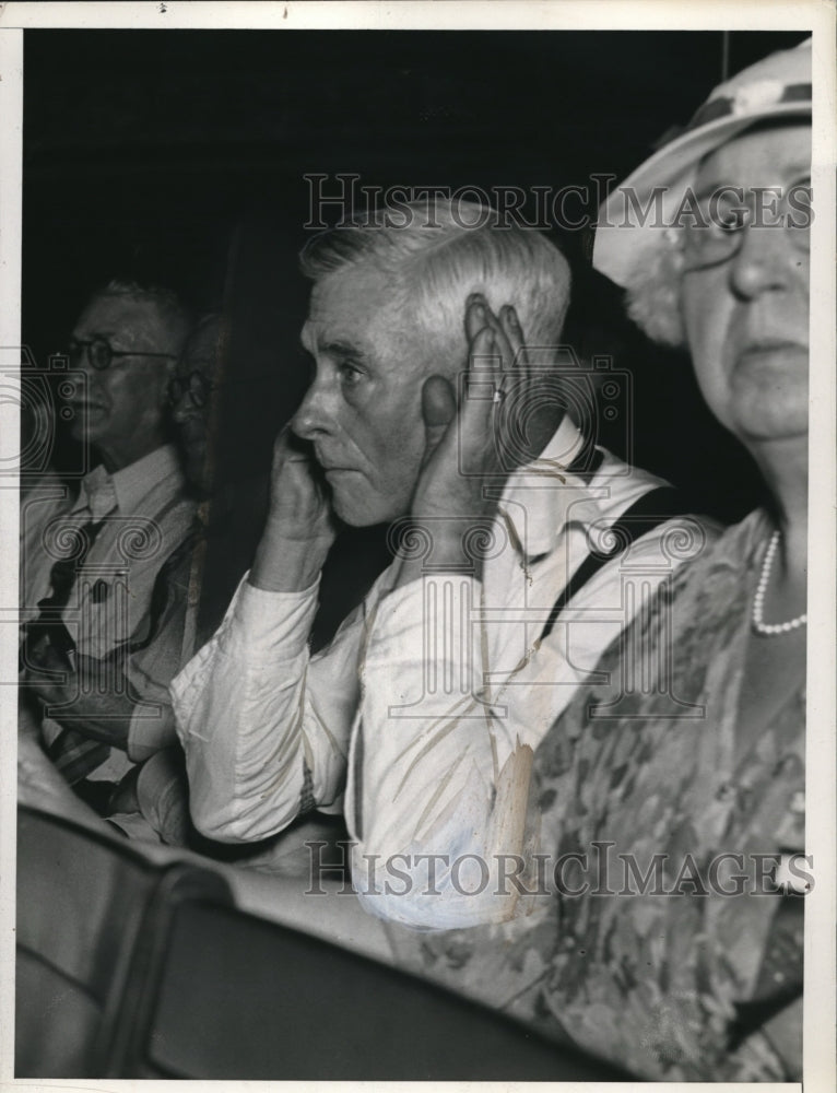 1936 Press Photo Dr. George Smallwood at the Townsend Convention in Cleveland