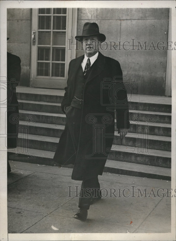 1933 Press Photo Eugene Meyers, Gov of Ferderal Reserve Board in DC