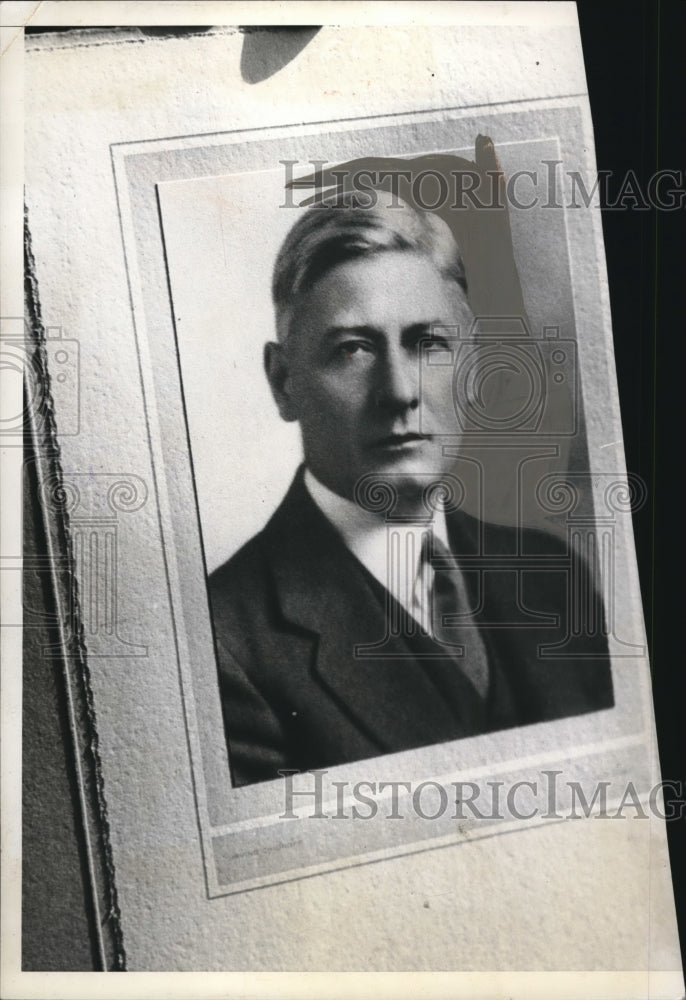 1932 Press Photo Mayor Sullivan on Ramsay, N.J.