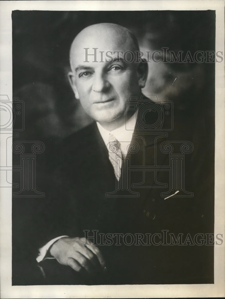 1930 Press Photo Dr E Starr Judd of Rochester. Minn pres of AMA