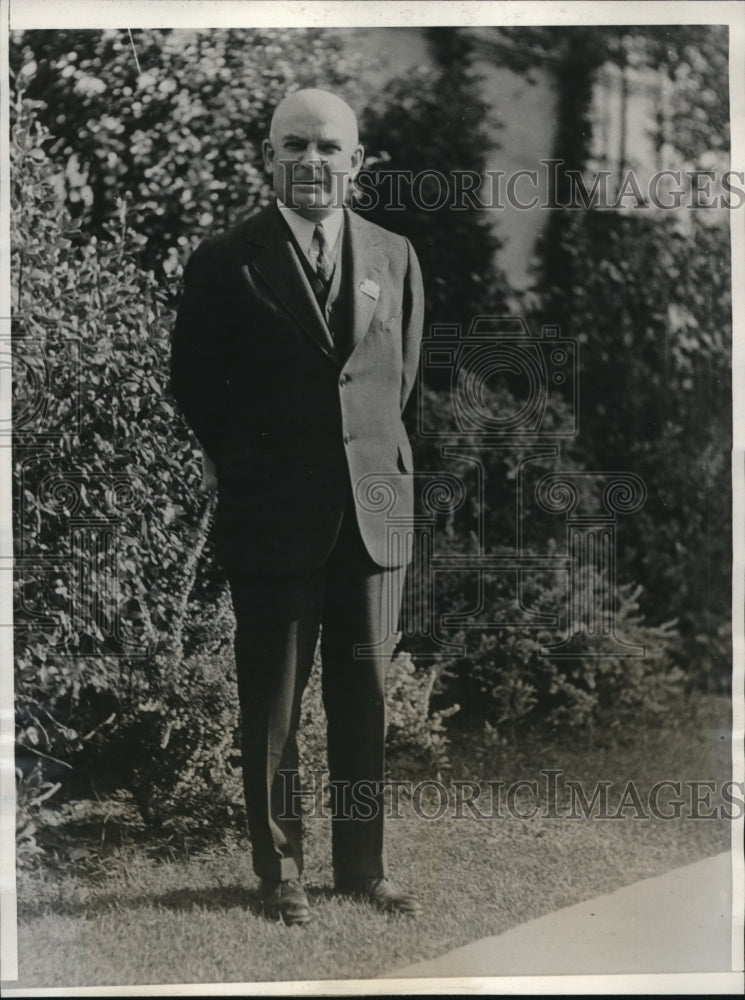 1929 Press Photo Dr E Starr Judd of Rochester, Mn pres. of AMA