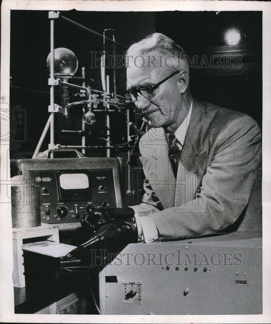 1951 Press Photo St Paul, Minn Prof CH Shiflett of MacAlester Collegew