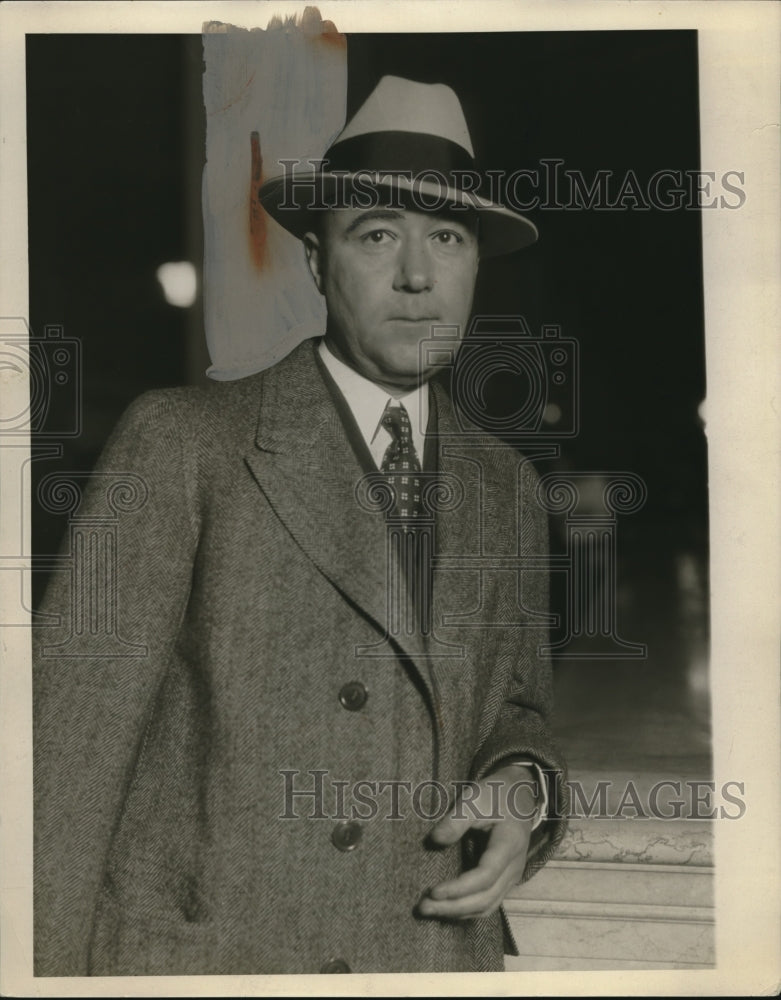 1930 Press Photo Mr H Aylesworth, pres of Natl Bundensting Co,