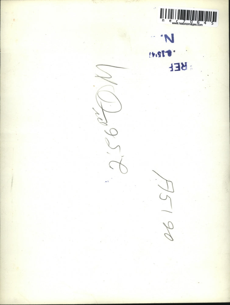 1947 Press Photo Senator Owen Brewster R of Me at Logan airfield