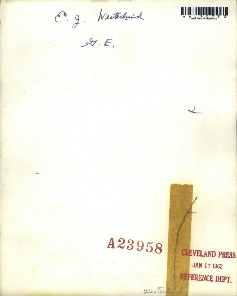 1962 Press Photo Mr E.J. Westerbrind of GE Company