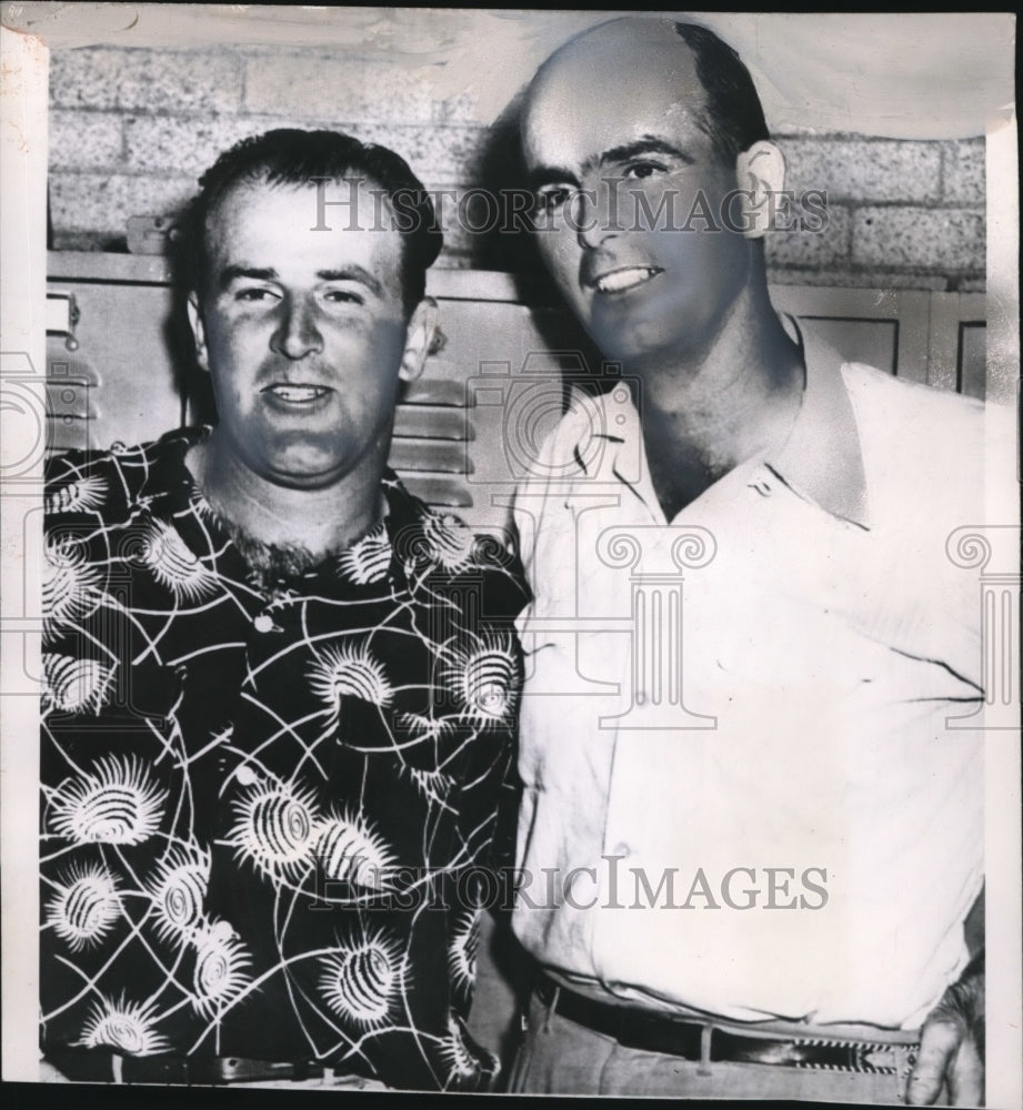 1950 Press Photo Columbus, Ohio Henry Williams Jr, Chandler Harper