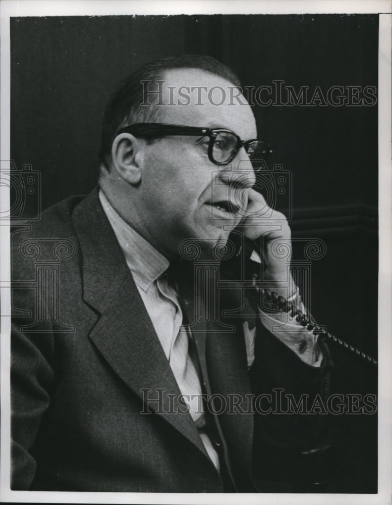 1959 Press Photo Dr Cecil Sheps, General director of Beth Israel Hospi Boston