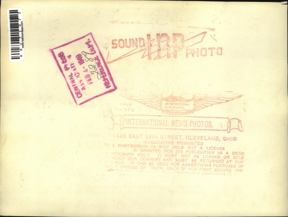 1949 Press Photo Pittsburgh, Pa Most Rev M Boyle & Rev Mindzentry