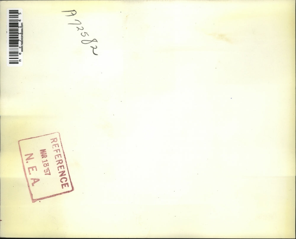 1957 Press Photo DC Former Rep James Richards, emissary to Middle East