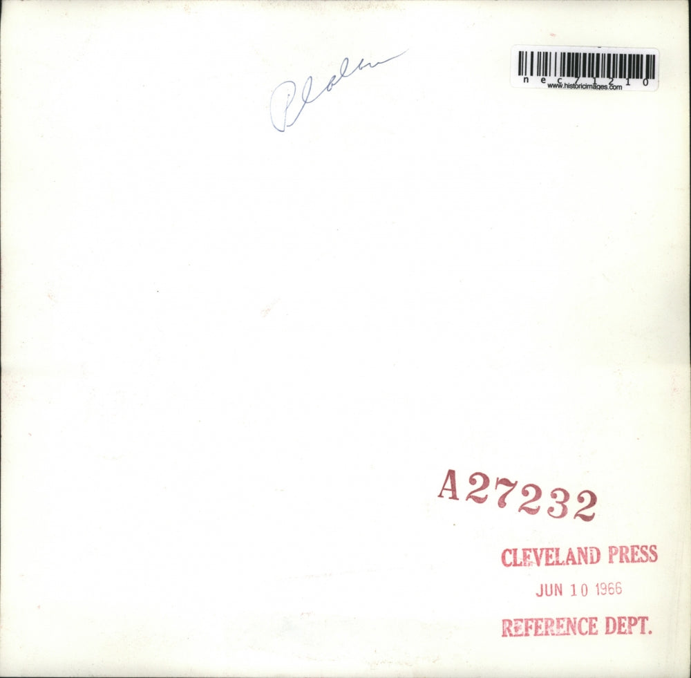 1966 Press Photo Home with Pond in Front Yard