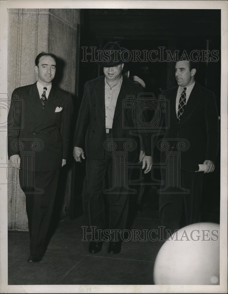 1938 Press Photo Julius Williams, witness in Jas Hines trial sent to jail