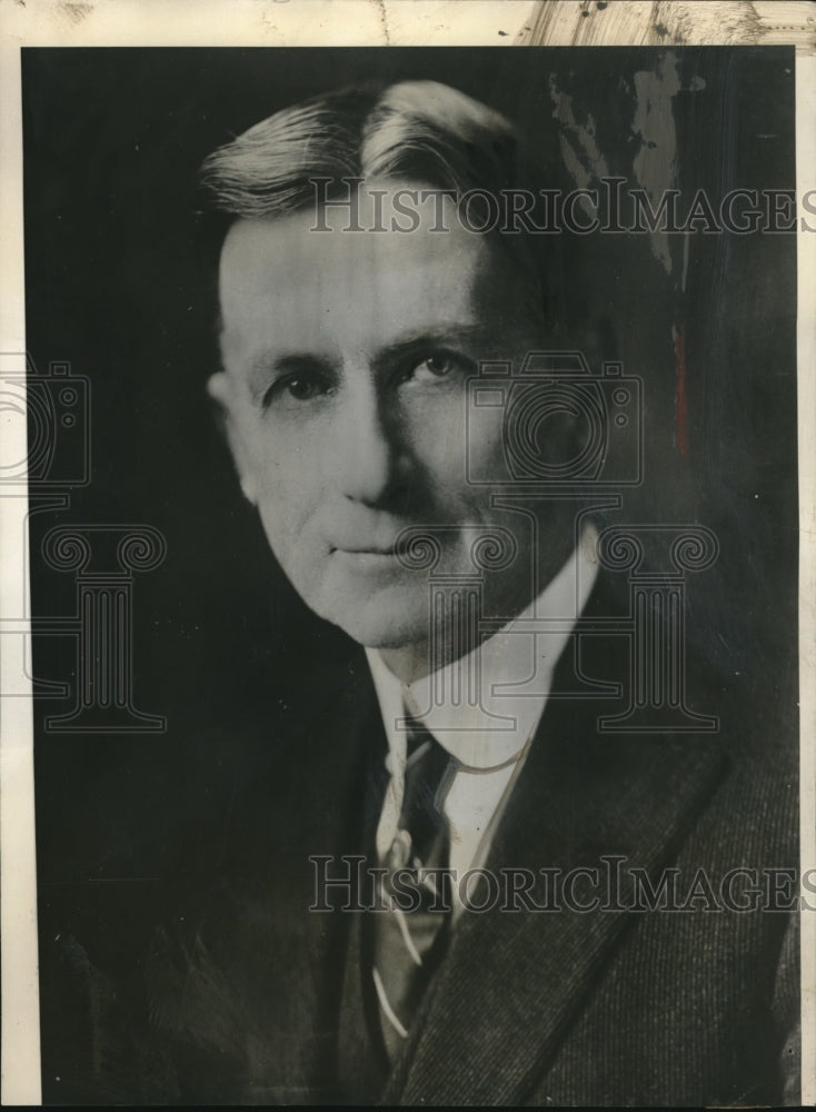 1928 Press Photo Prof. William Draper Harkins gets Willard Gibbs Medal