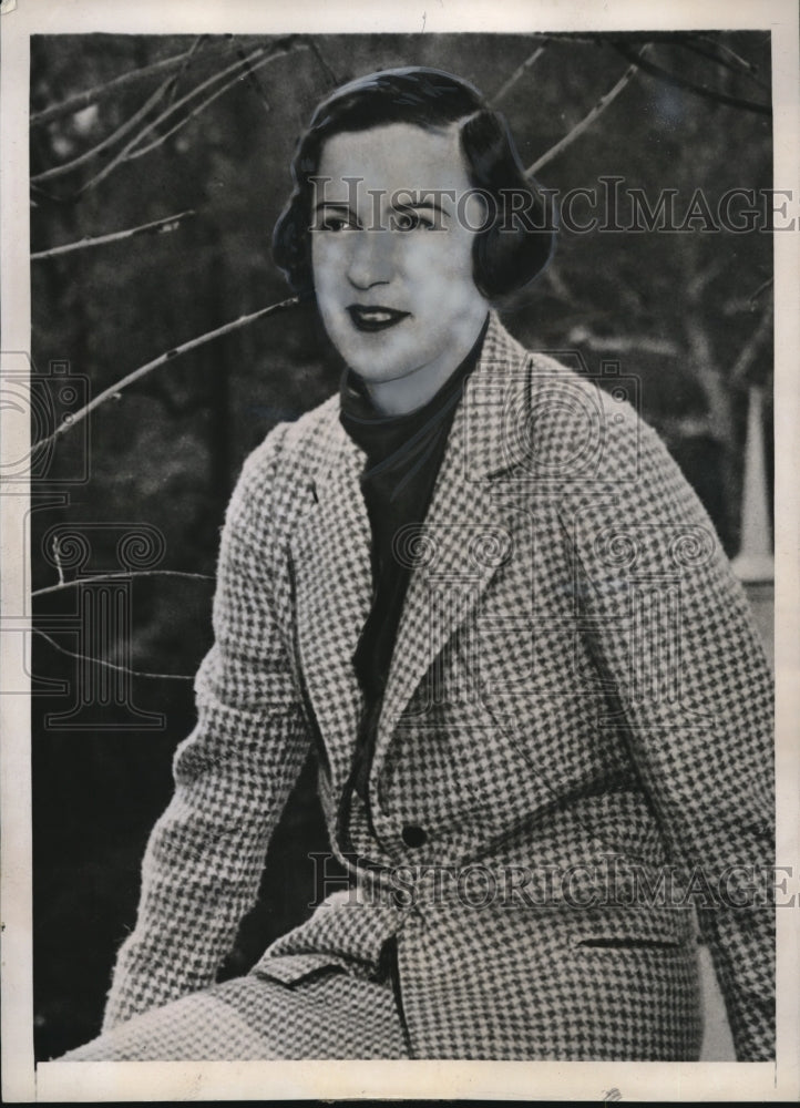 1939 Press Photo Reno, Nev Esther D DuPont to sue Campbell Weir for divorce- Historic Images