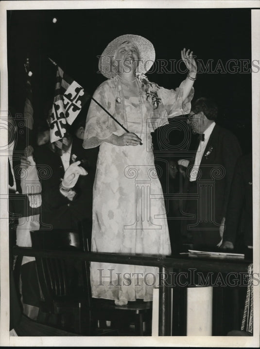 1932 Press Photo Mrs David C Winedrenner, cousin of Md Governor