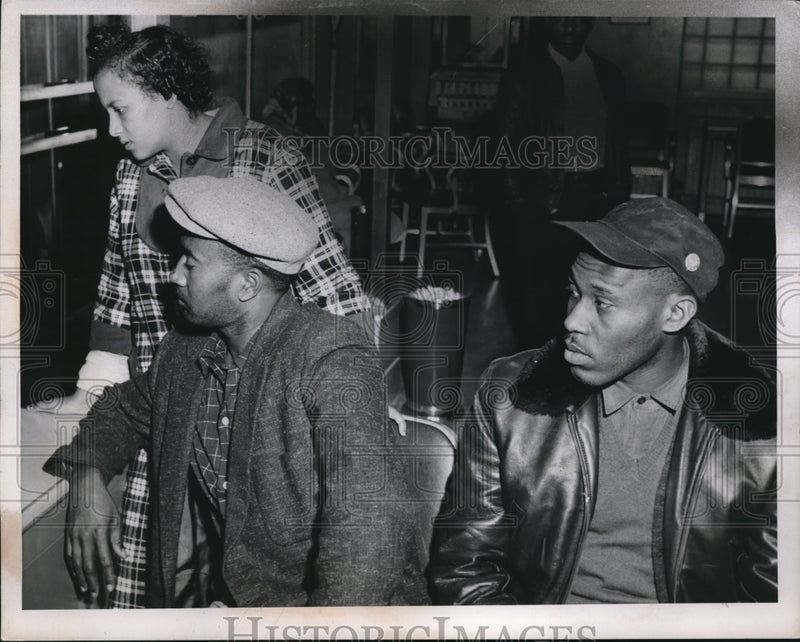 Load image into Gallery viewer, 1955 Press Photo Mr &amp; Mrs Roosevelt Wagner &amp; Jackson George of Cleveland
