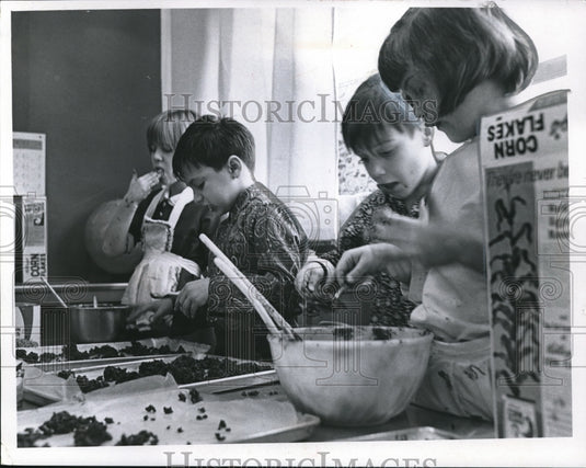 1967 Press Photo Wickliffe Elementary, P. Springer, V. Mancisio, S. Sabbath- Historic Images