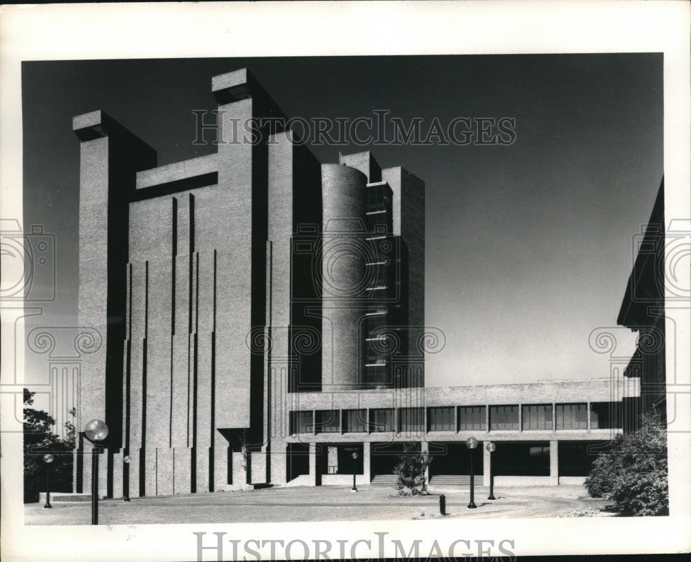 1969 Press Photo Ithaca, NY Agronomy bldg. at Cornell College of Agri