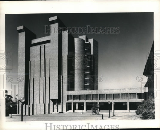 1969 Press Photo Ithaca, NY Agronomy bldg. at Cornell College of Agri