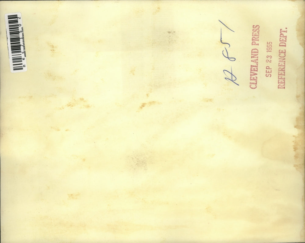 1955 Press Photo Bonfire Celebrating Overthrow of Juan's Peron's Government