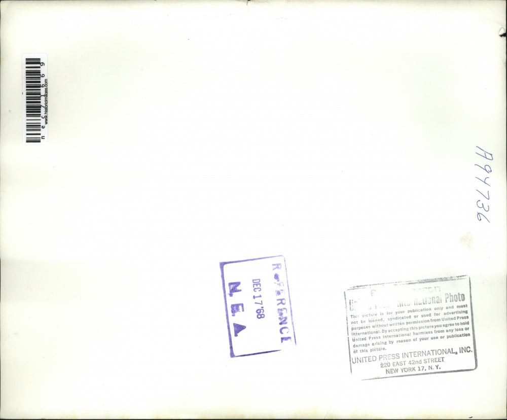 1968 Press Photo Daniel Walker, Fed Investigation into Violence