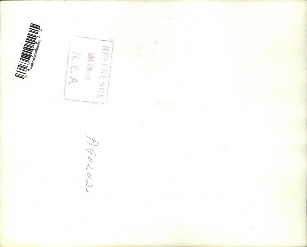 1958 Press Photo baby David Mark Rowen gets U.S. Citizenship papers