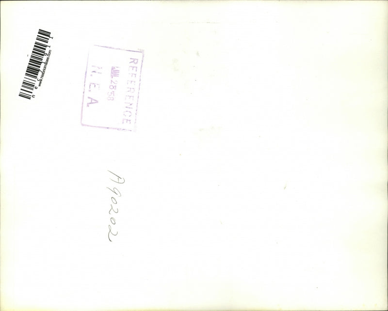 Load image into Gallery viewer, 1958 Press Photo baby David Mark Rowen gets U.S. Citizenship papers
