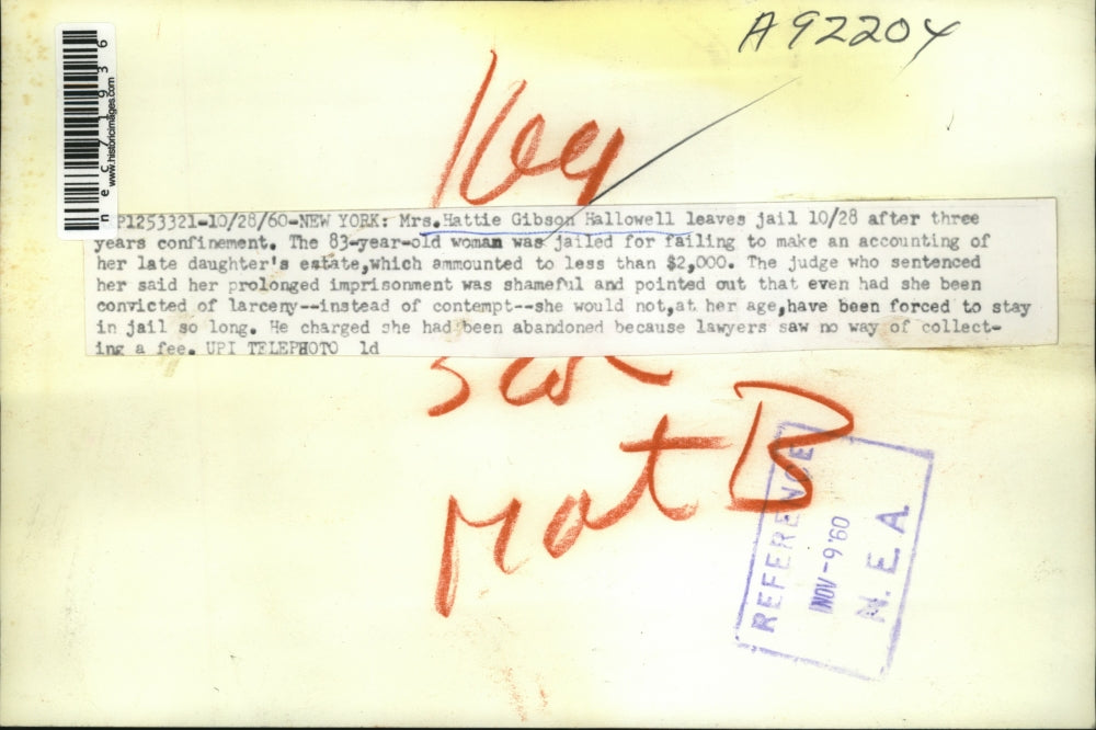 1960 Press Photo NYC,