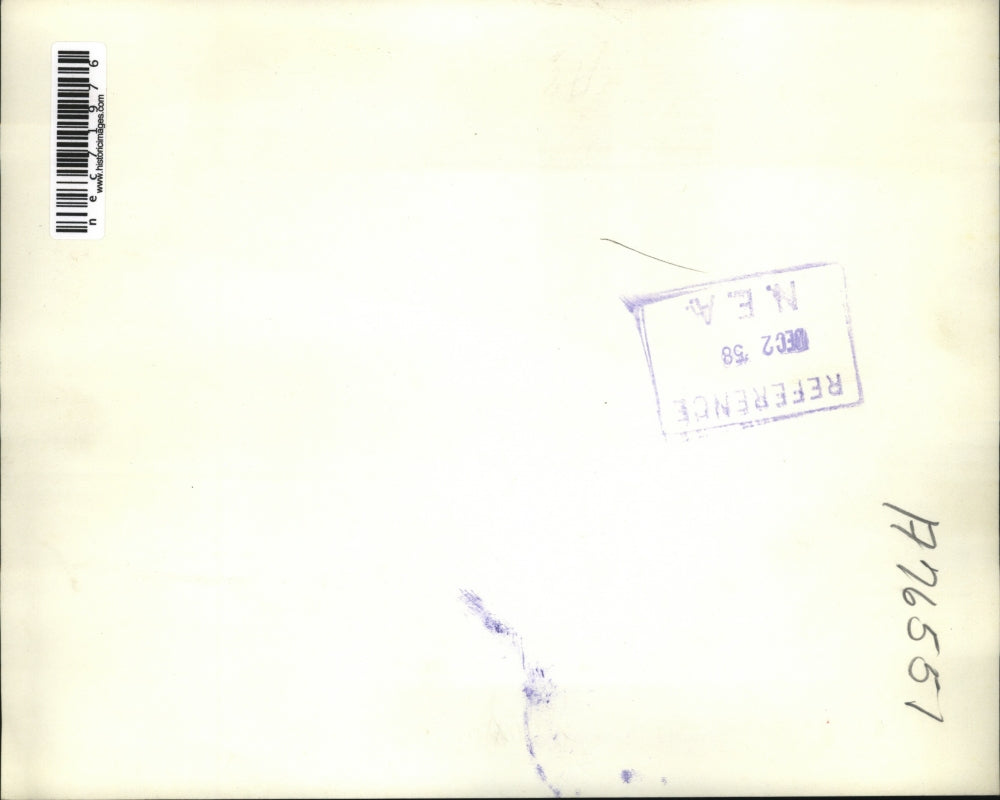 1958 Press Photo Inventor Charles F. Kettering with GE Motors Pres. John Gordon