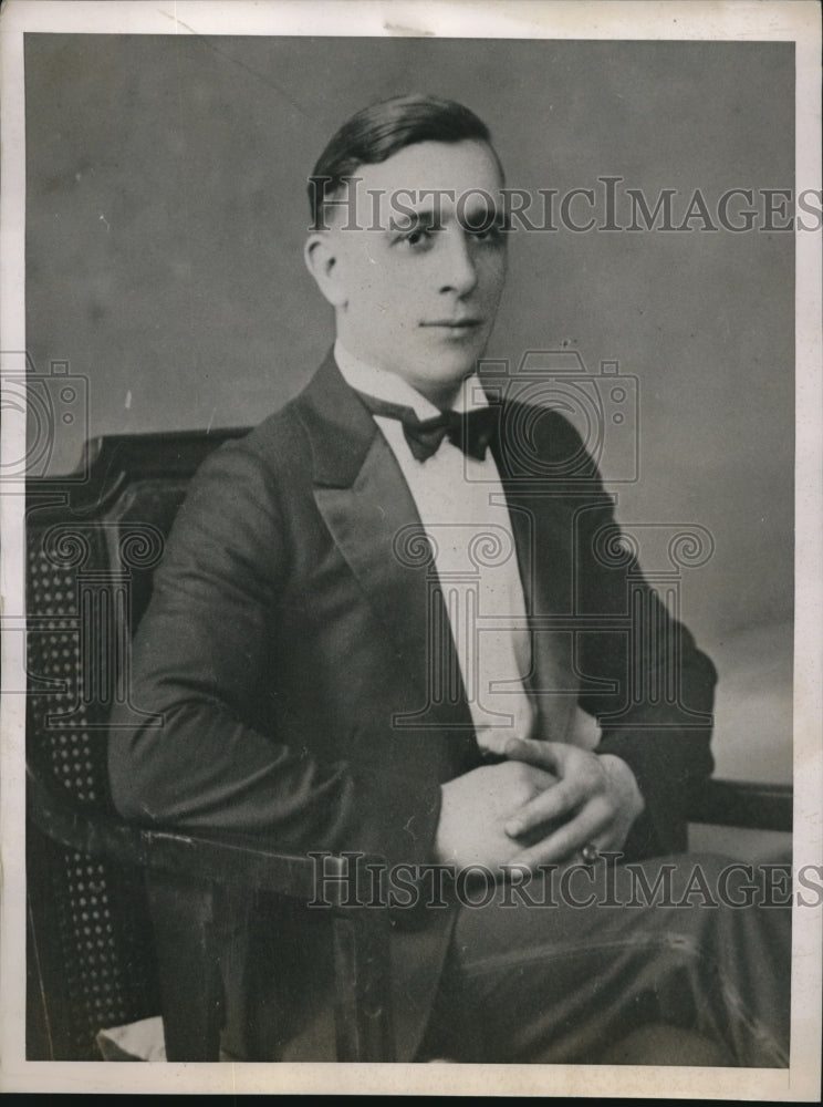 1937 Press Photo Carmine Ancona in photo from years ago