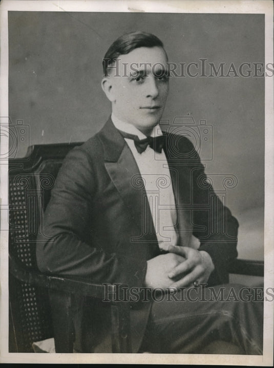 1937 Press Photo Carmine Ancona in photo from years ago