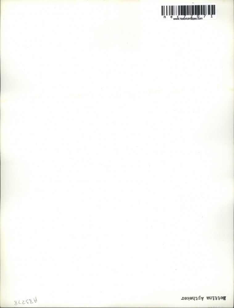 Press Photo Bettina Aptheker, US professor & author