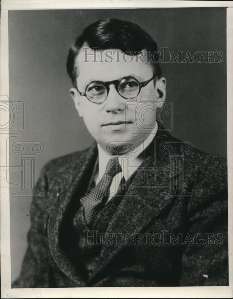 1941 Press Photo Mr Theodore Andrews