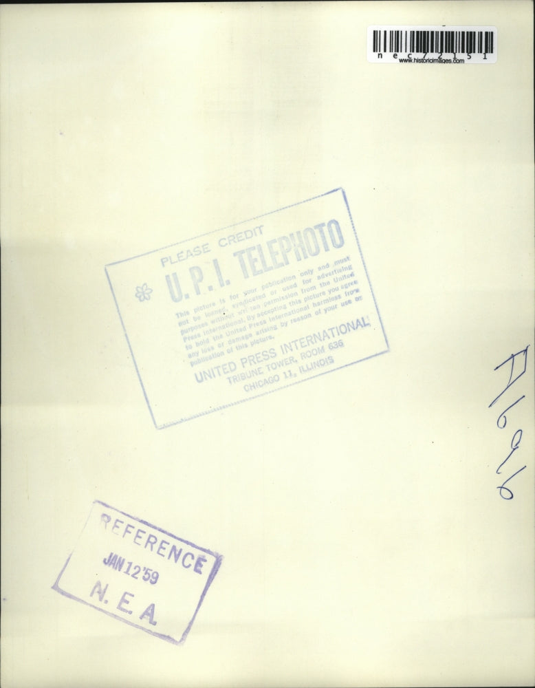 1958 Press Photo St Louis, Mo mailman Dale Harlan & a boxer pup - nec72151