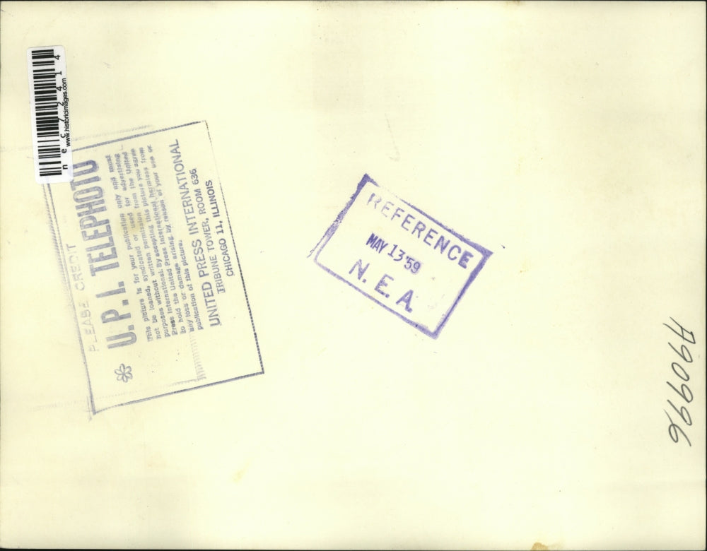 1959 Press Photo Mineola, NY Mrs June Greig charged with manslaughter of husband