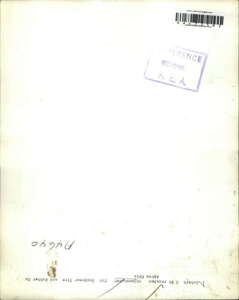 1960 Press Photo Robert C Stranahan, chimemaster for Goodyear Co in Akron, Ohio