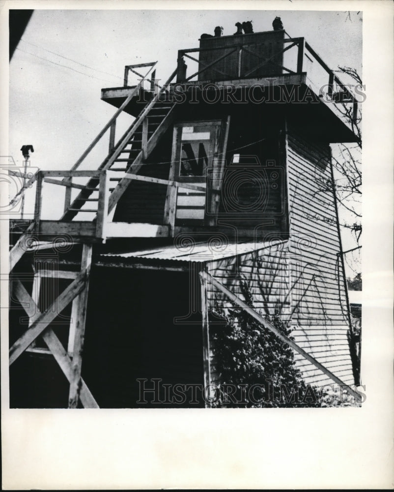 1968 Press Photo Colorado Springs, N American Air Defense Command post- Historic Images