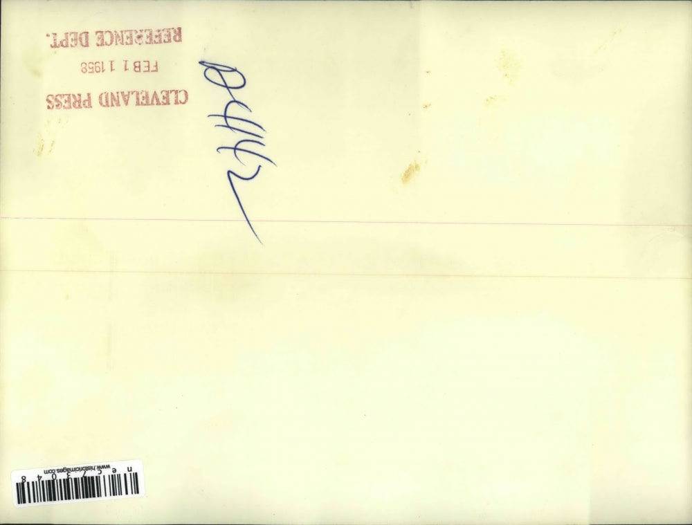 1958 Press Photo Buffalo,NYHigh wind & heavy snow causes roads to be closed