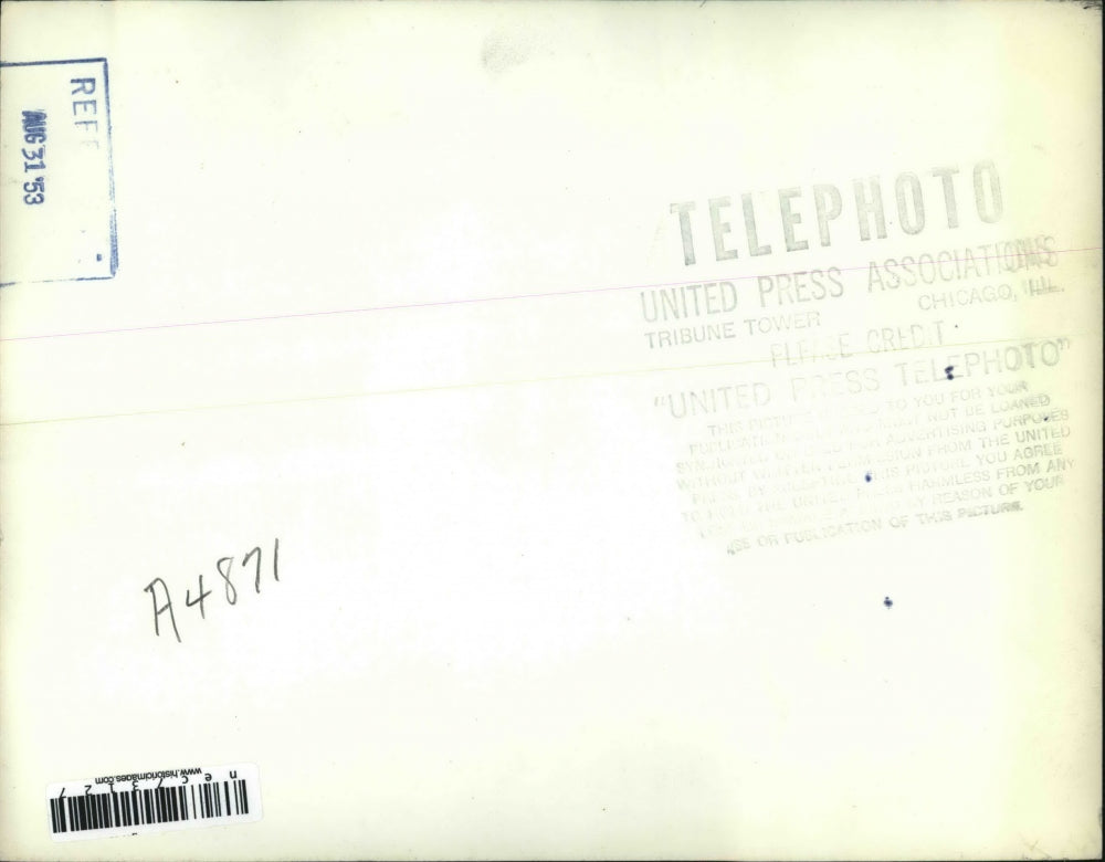 1953 Press Photo Mrs. John More, Mrs. Lyman Olmsted, Hazel Wightman, M. Connolly