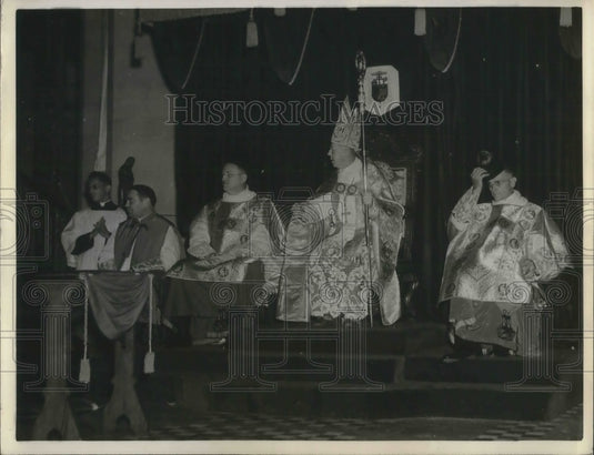 1937 Press Photo Archbishop Edward Mooney